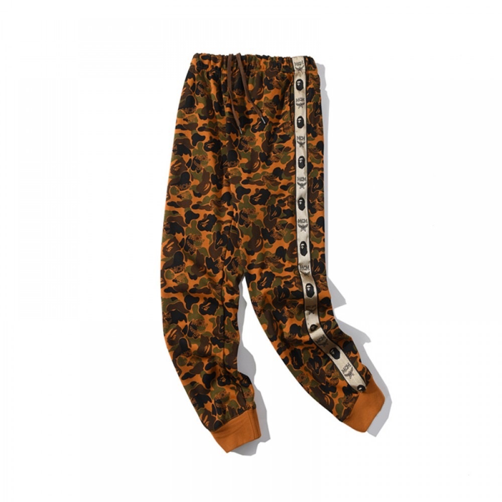 MCM x Bape Track pants